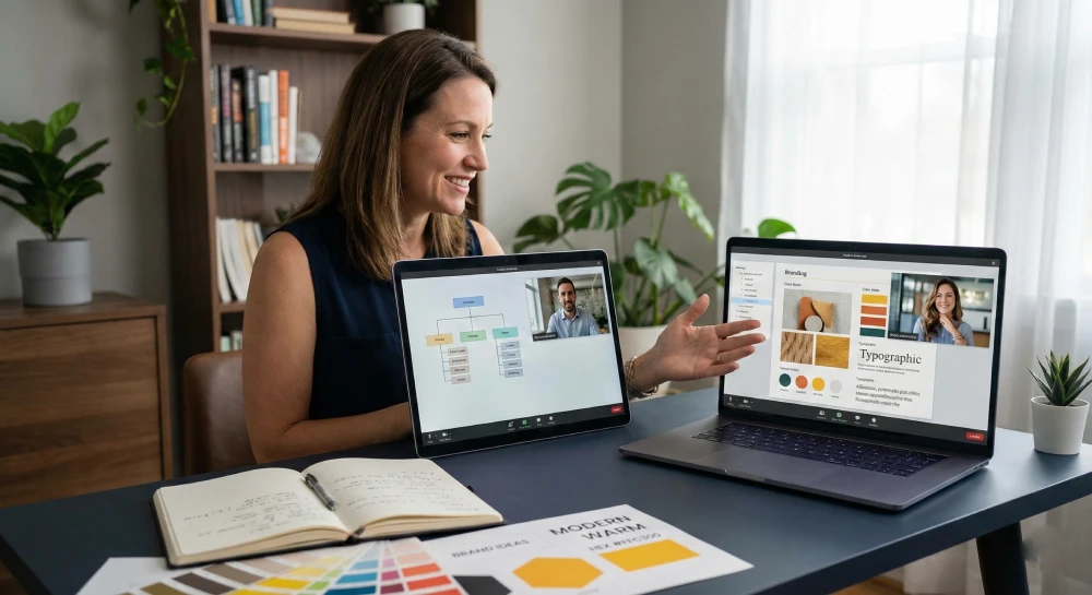 fast web design process