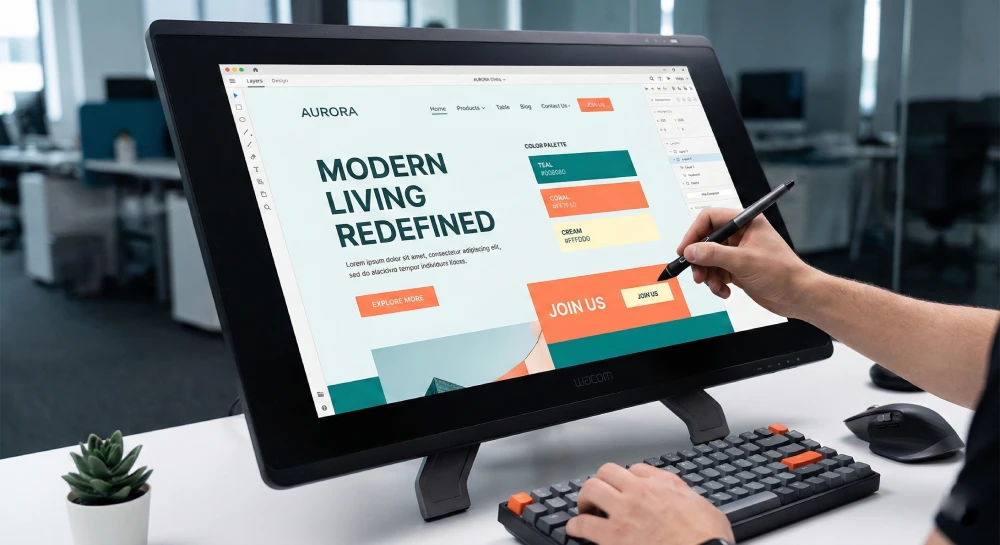 custom website in one week