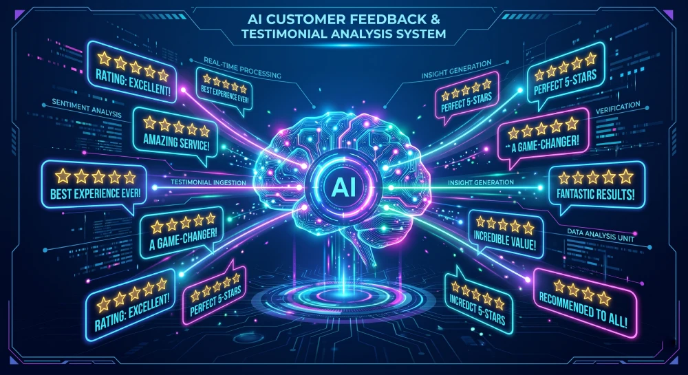 Google reviews SEO Artificial intelligence and search algorithms analyzing customer reviews to determine local business rankings