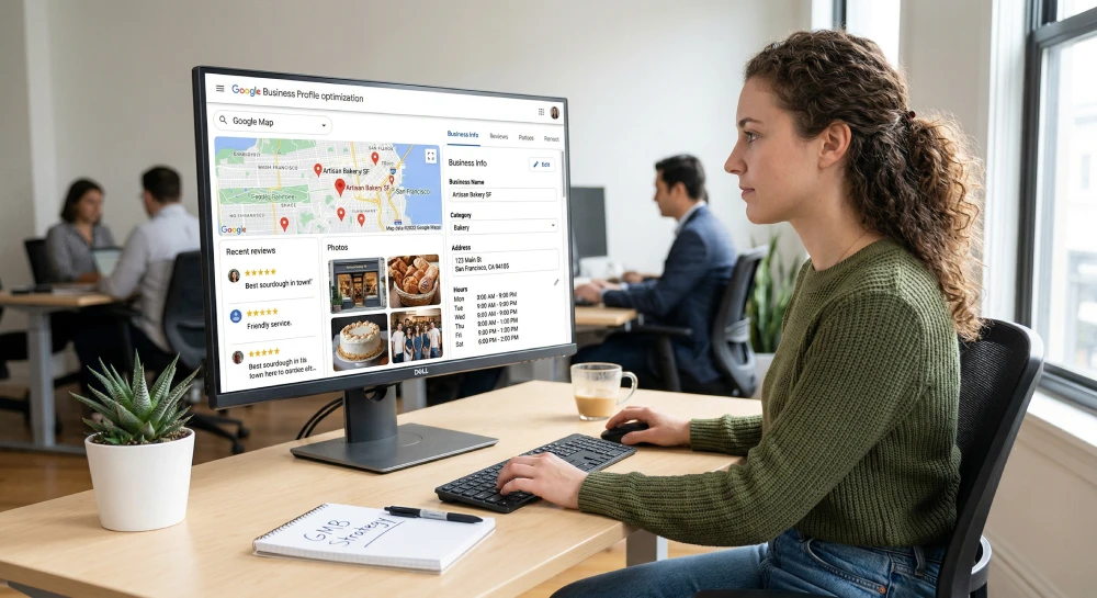 google business profile optimization